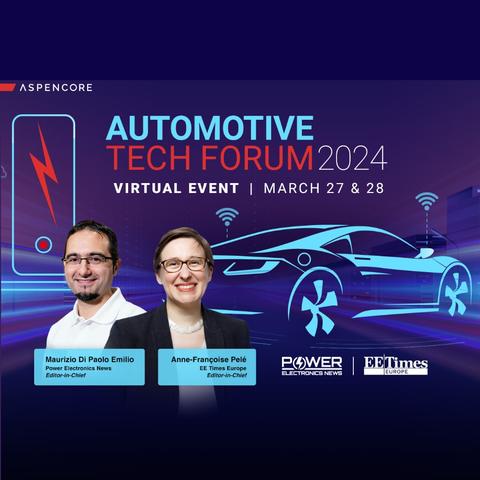 AspenCore Automotive Tech Forum 2024